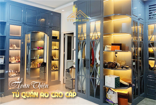 Thi công nội thất nhà ở gia đình của chị Trang